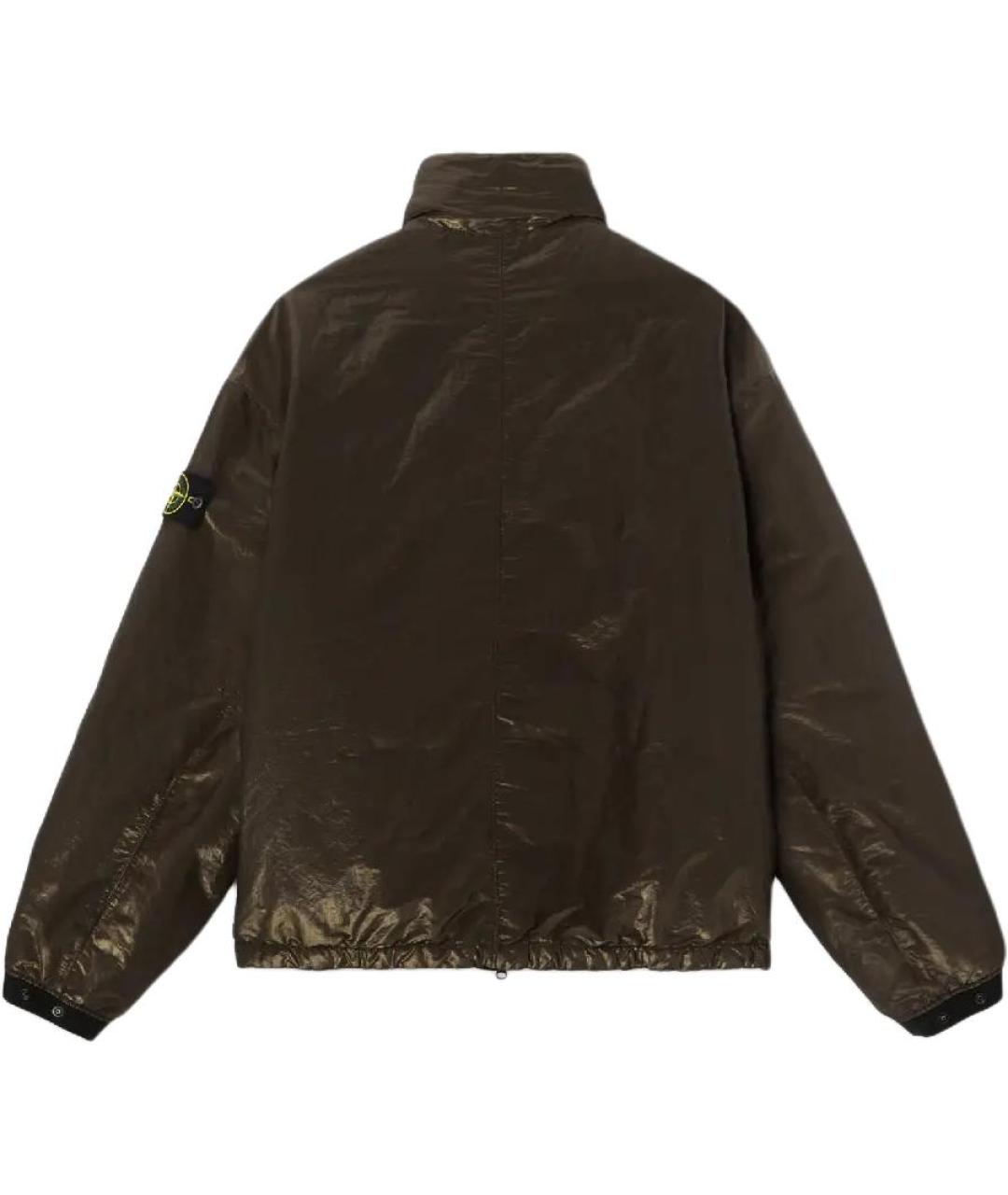 STONE ISLAND Коричневая куртка, фото 2