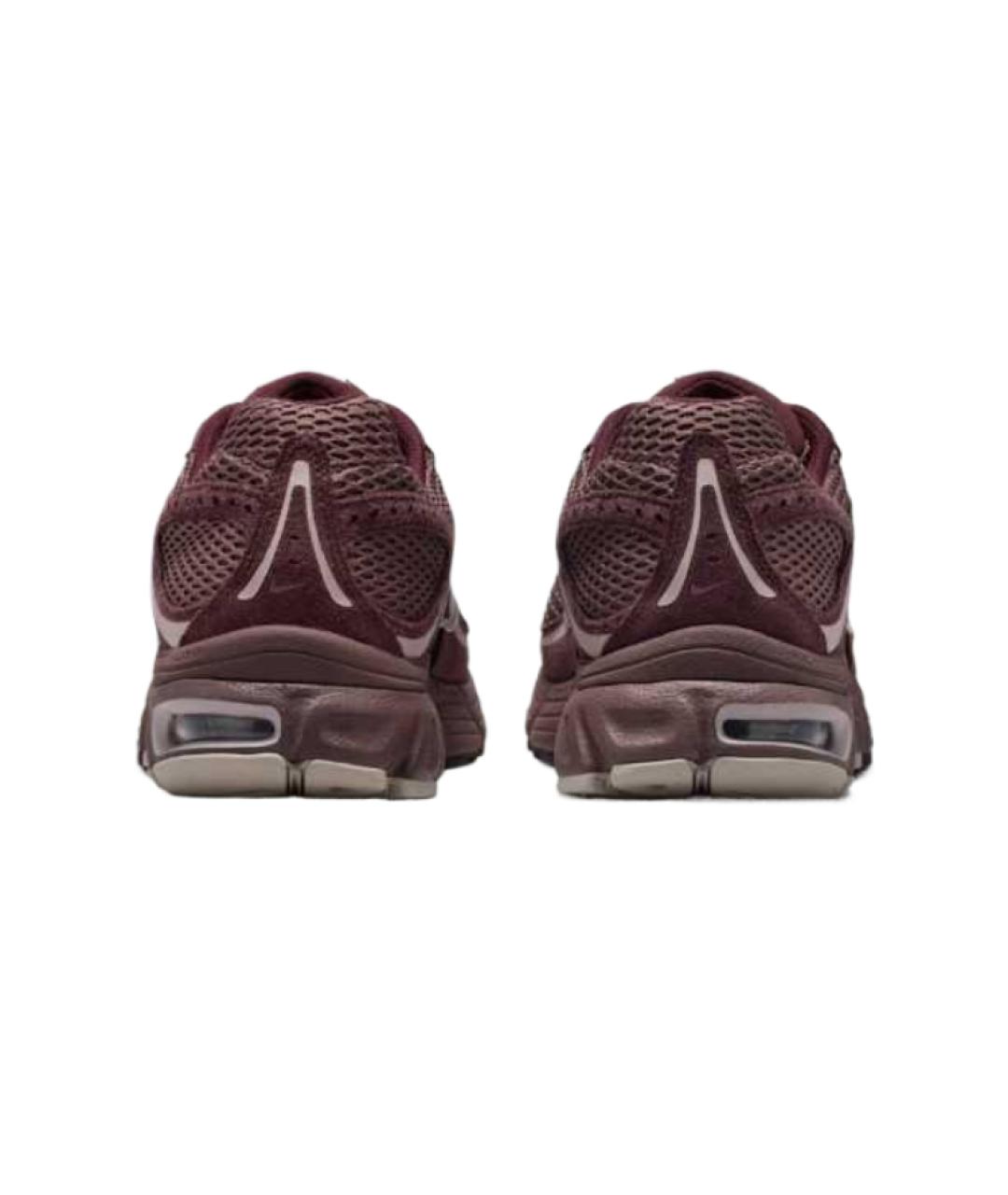 NIKE Бордовые кожаные кроссовки, фото 5