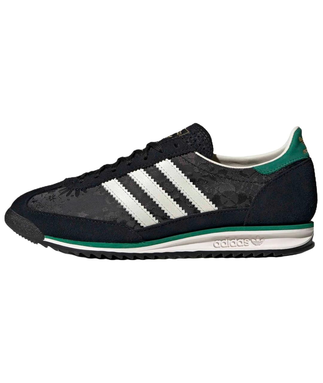 ADIDAS Черные текстильные кроссовки, фото 3