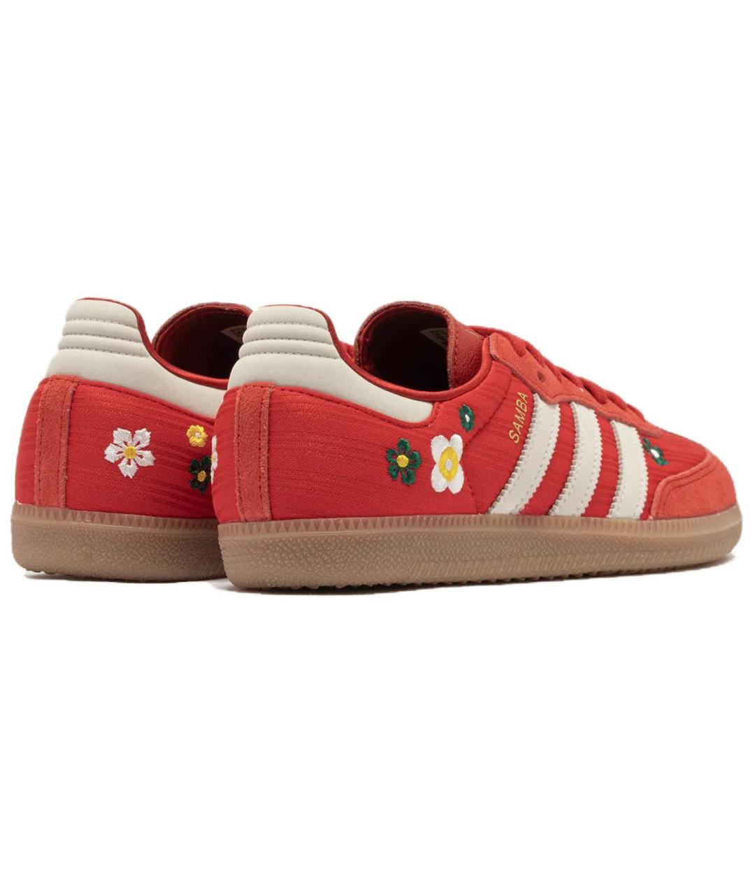 ADIDAS Красные кеды, фото 5