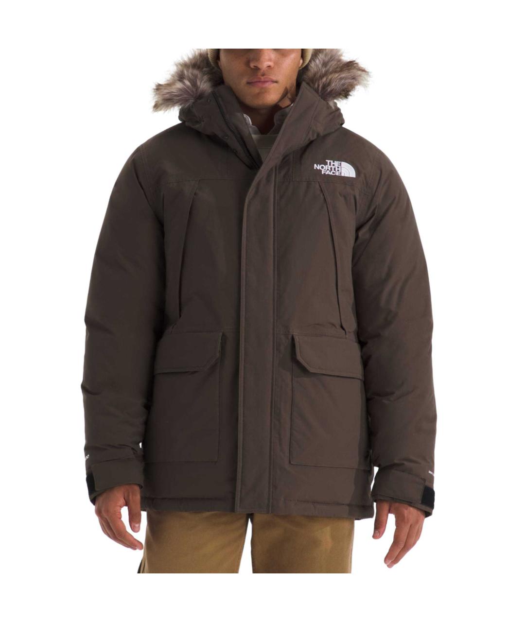 THE NORTH FACE Коричневый пуховик, фото 5