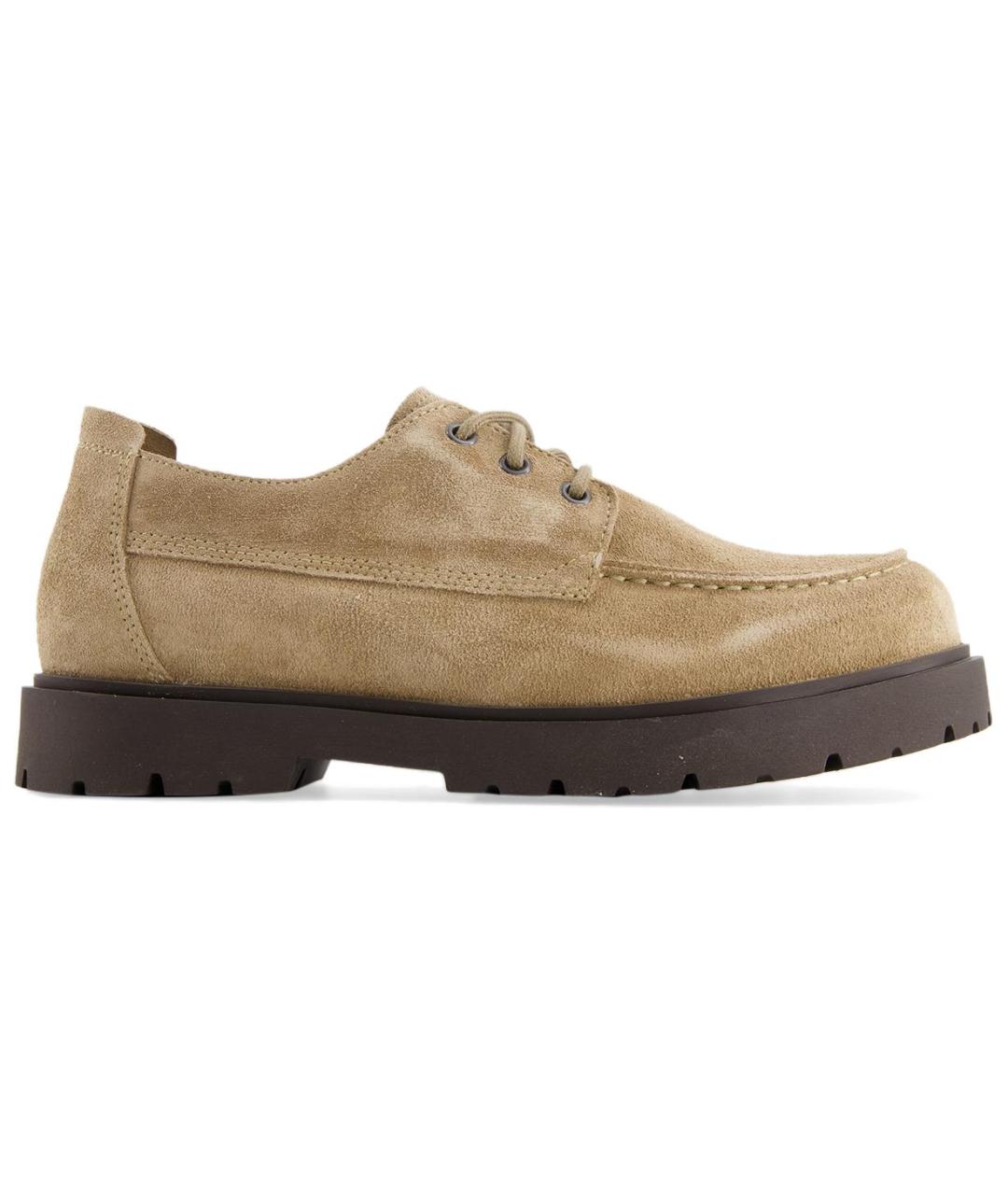 BIRKENSTOCK Коричневые замшевые лоферы, фото 1