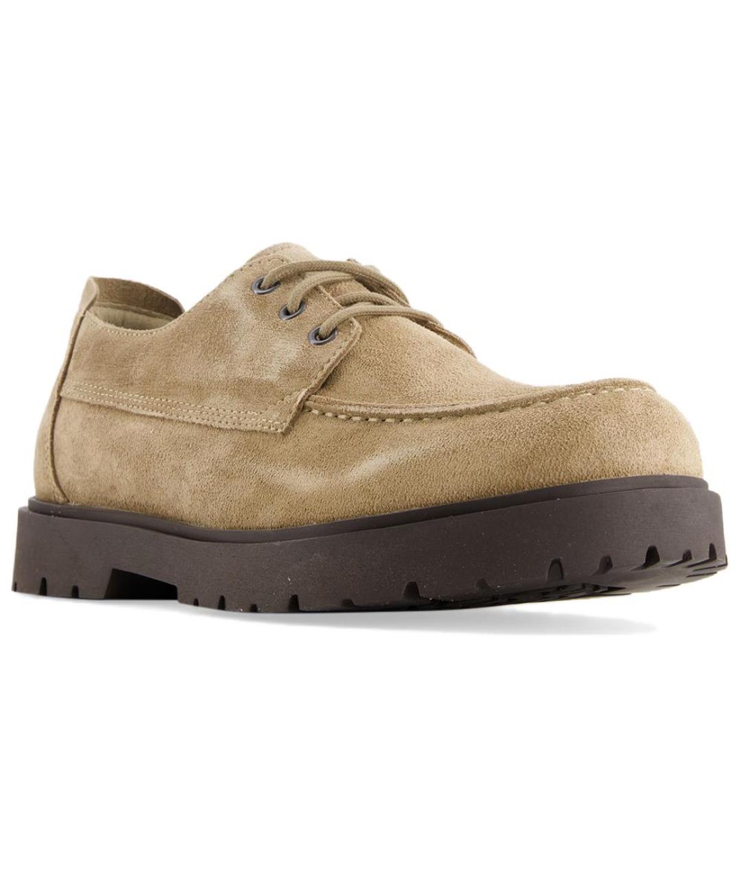 BIRKENSTOCK Коричневые замшевые лоферы, фото 3