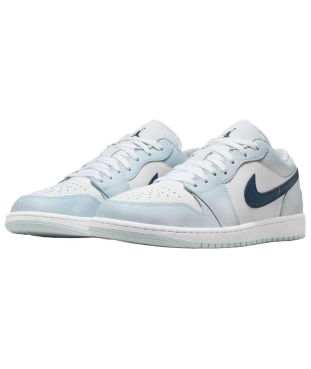 JORDAN Голубые низкие кроссовки / кеды, фото 3