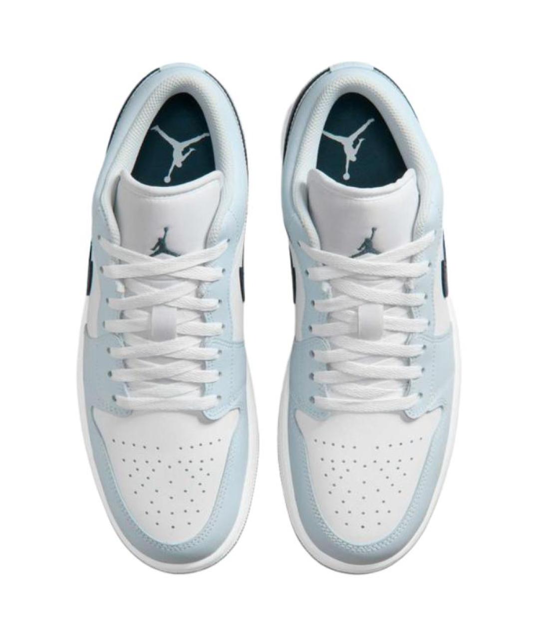 JORDAN Голубые низкие кроссовки / кеды, фото 4