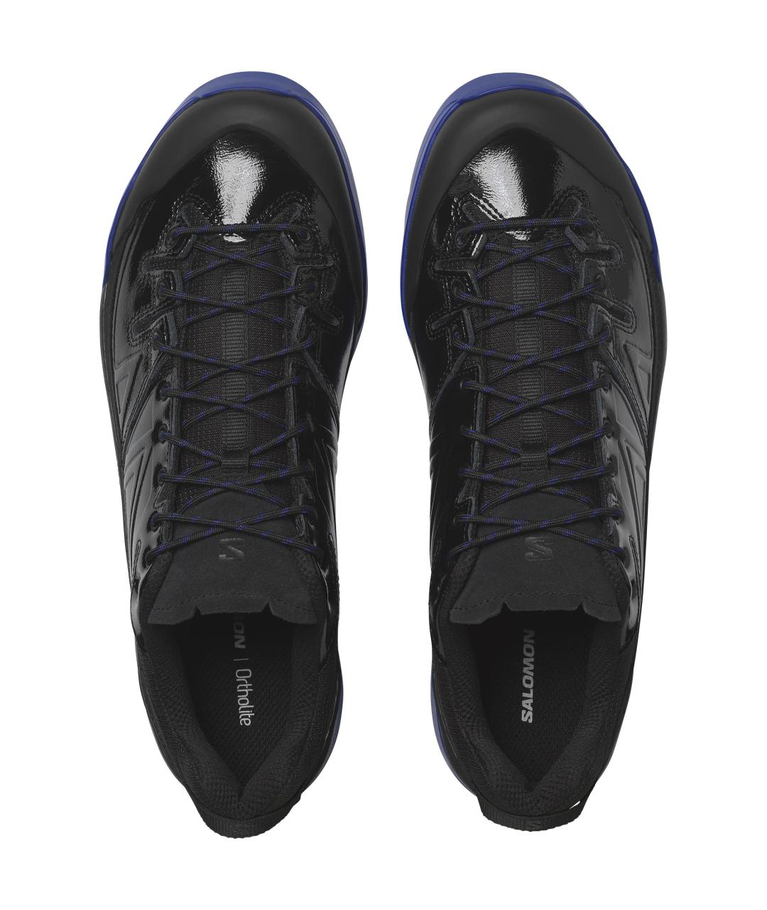 SALOMON Черные кожаные кроссовки, фото 3