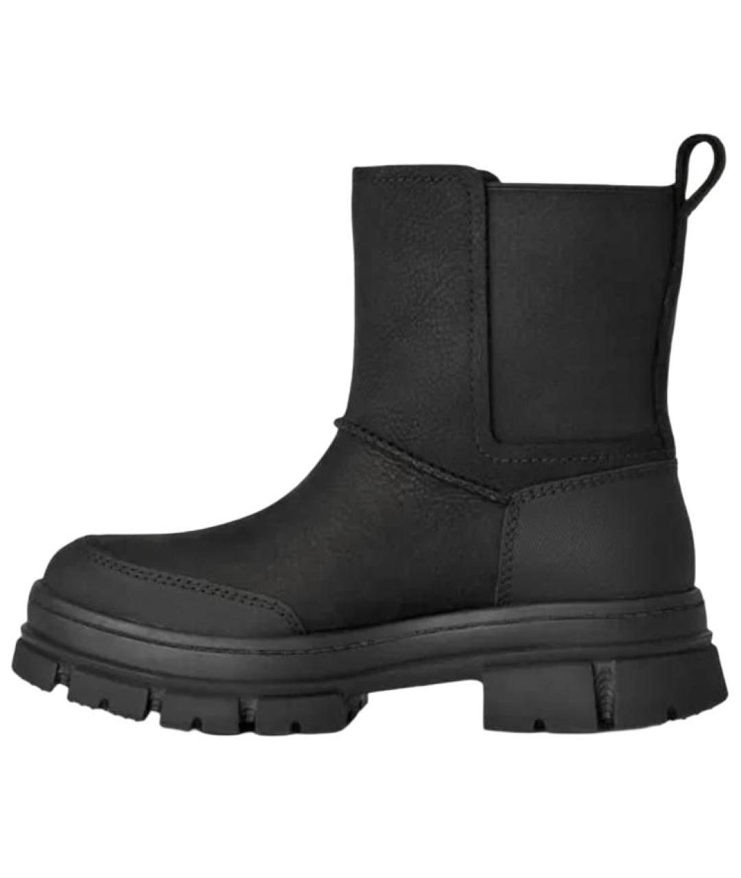 UGG AUSTRALIA Черные сапоги, фото 4
