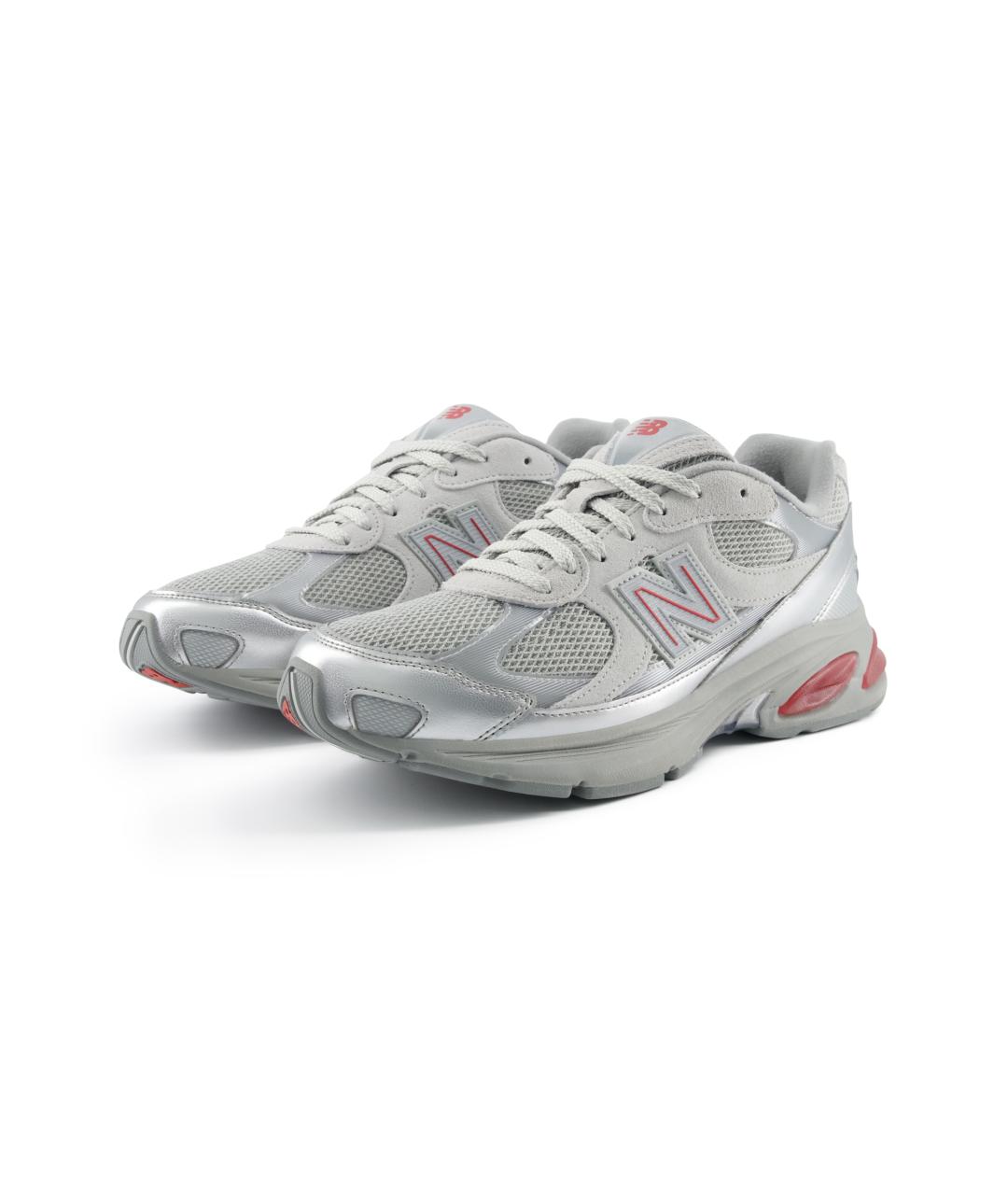 NEW BALANCE Серебряные кроссовки, фото 3