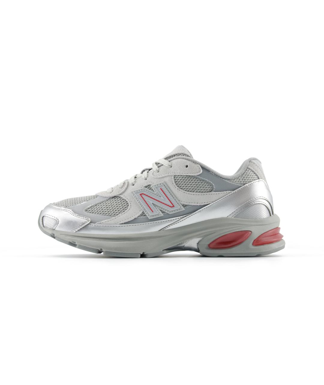 NEW BALANCE Серебряные кроссовки, фото 2