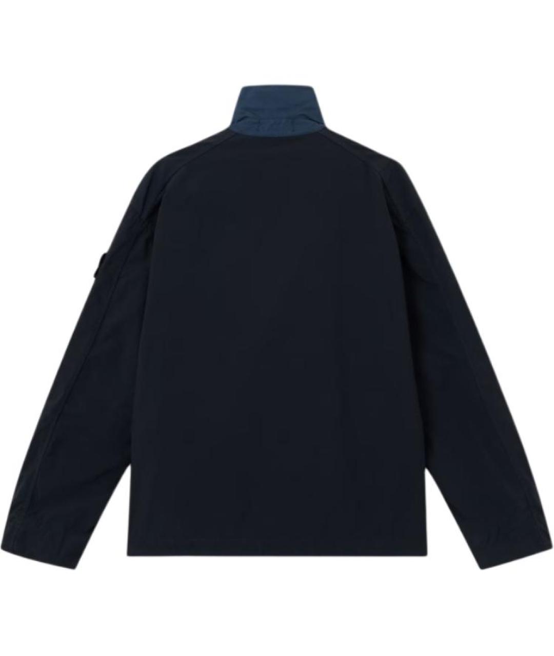STONE ISLAND Темно-синяя куртка, фото 2