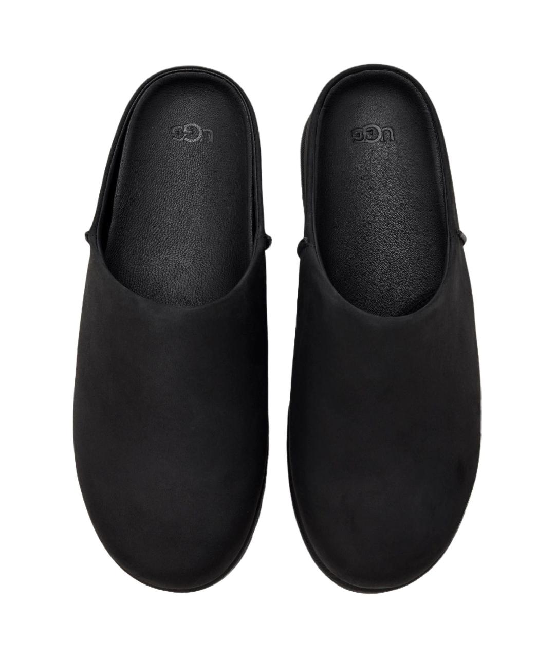 UGG AUSTRALIA Черные замшевые слипоны, фото 3