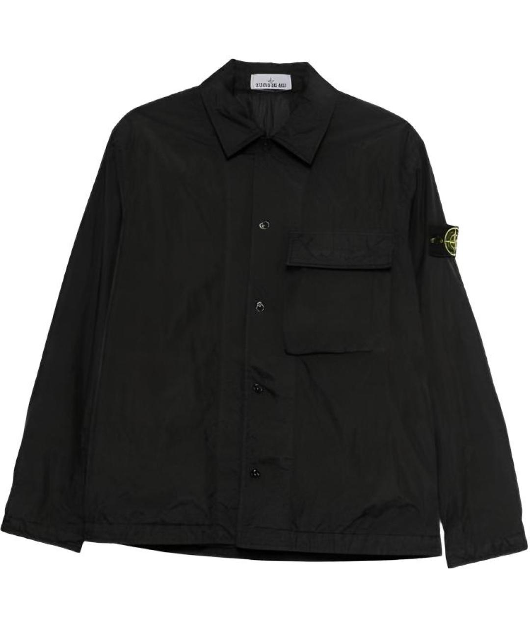 STONE ISLAND Черная куртка, фото 1