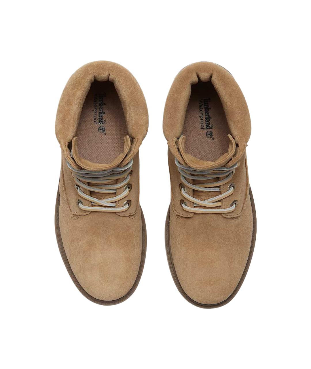 TIMBERLAND Бежевые кожаные сапоги, фото 5