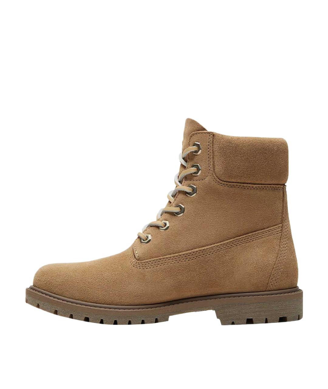 TIMBERLAND Бежевые кожаные сапоги, фото 3