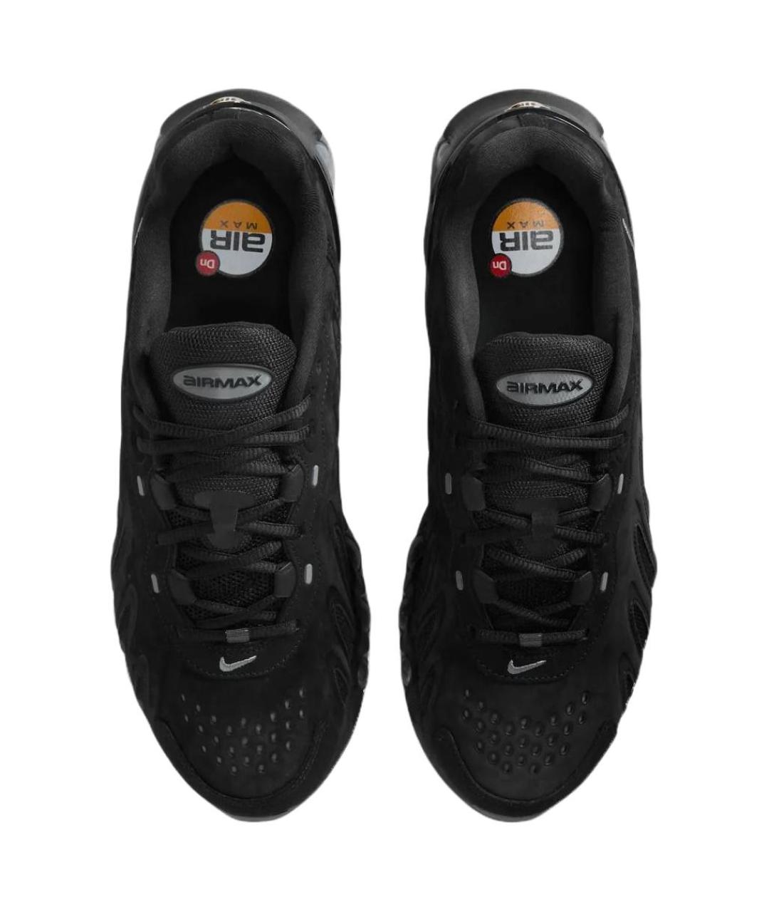 NIKE Черные синтетические низкие кроссовки / кеды, фото 4