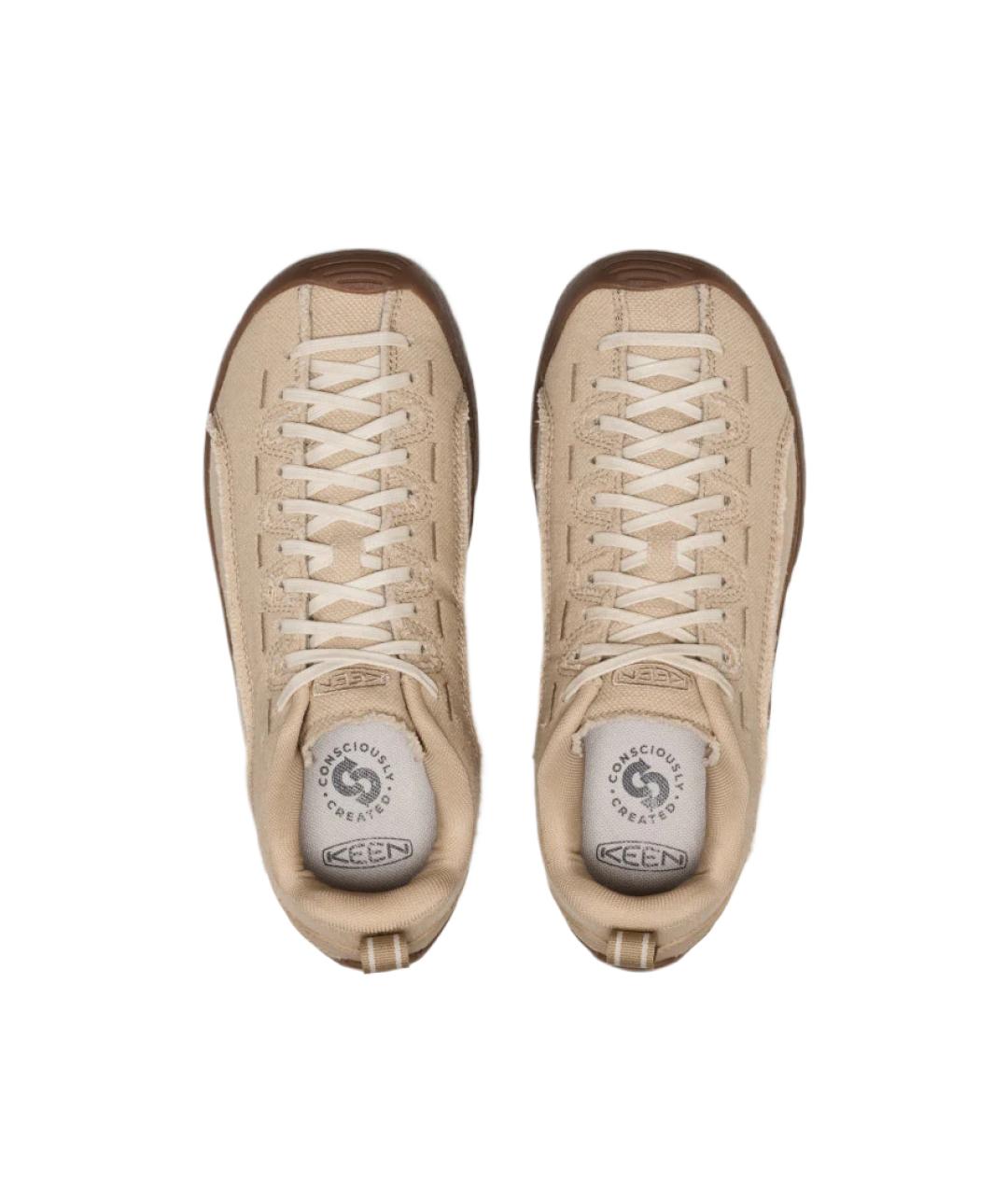 KEEN Бежевые текстильные кроссовки, фото 4