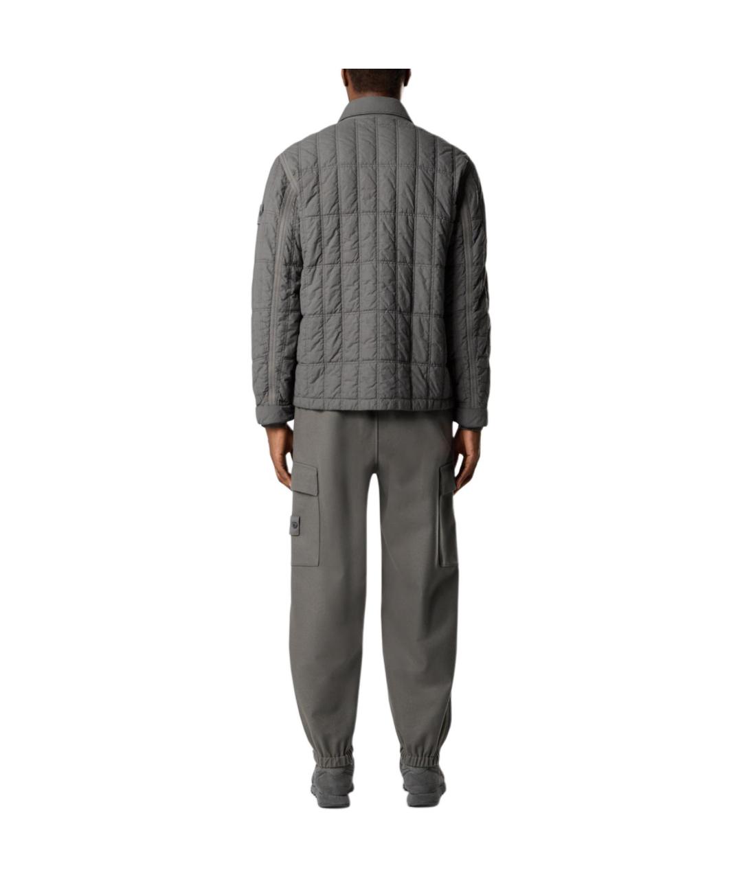 STONE ISLAND Серая куртка, фото 4