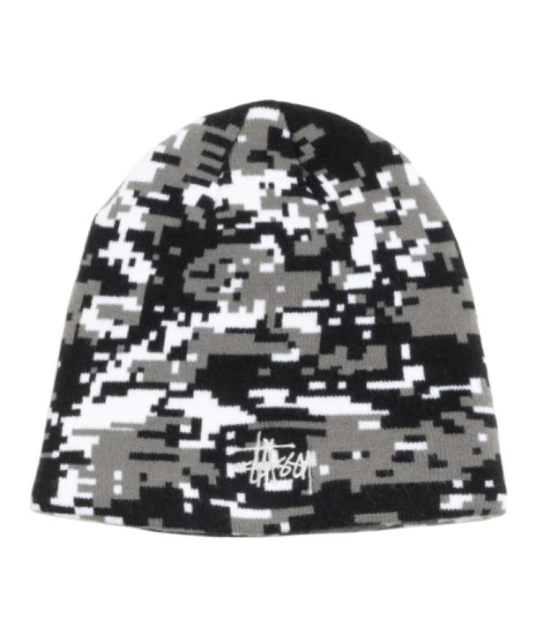 STUSSY Серая шапка, фото 1