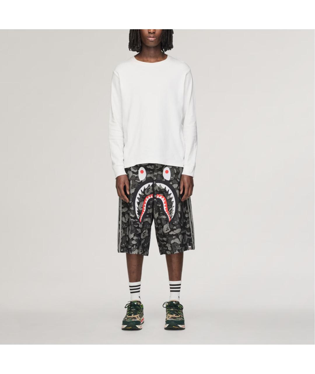 ADIDAS Черные шорты, фото 5