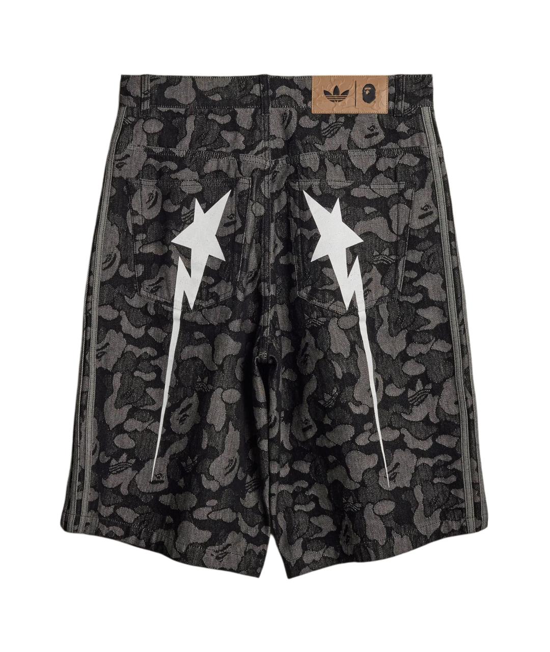 ADIDAS Черные шорты, фото 2