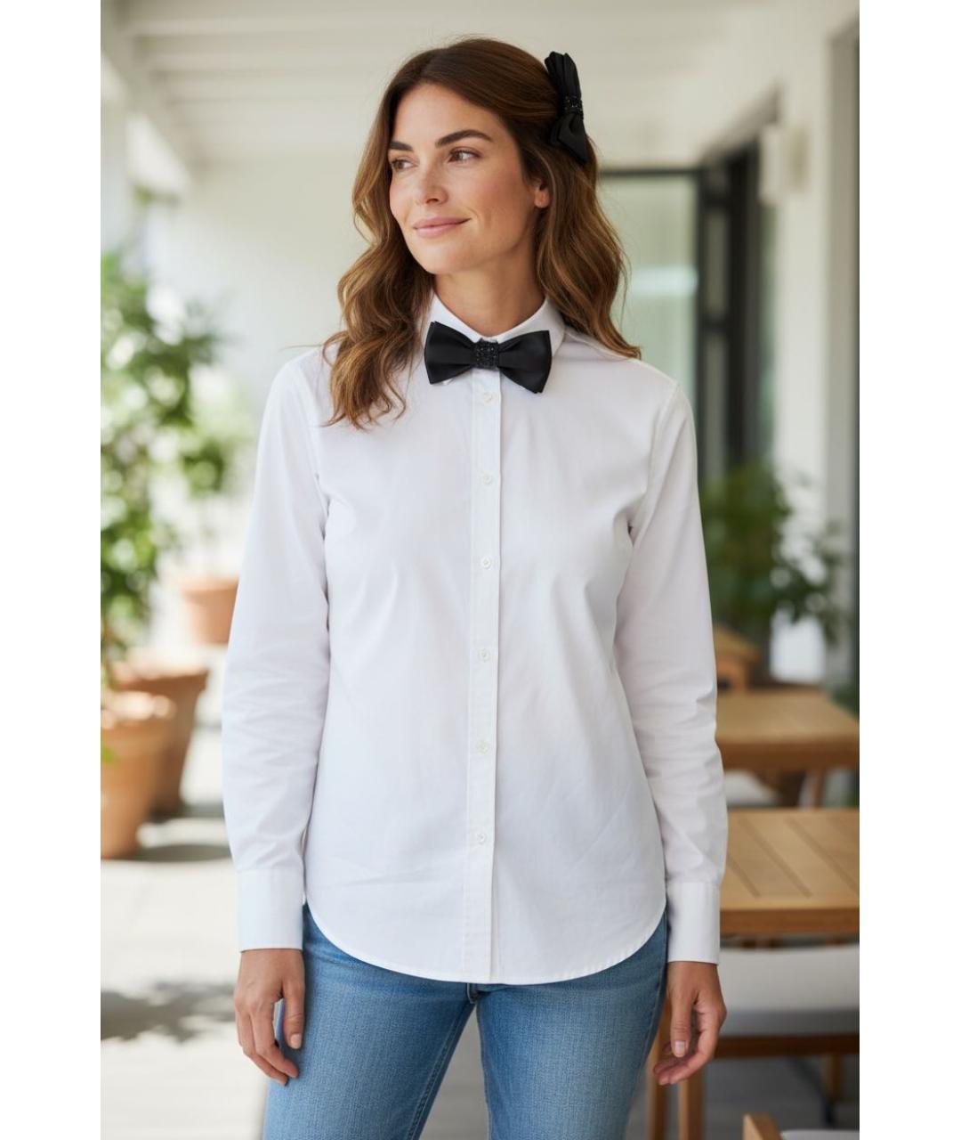 LA PERLA Черный шелковый воротник, фото 8