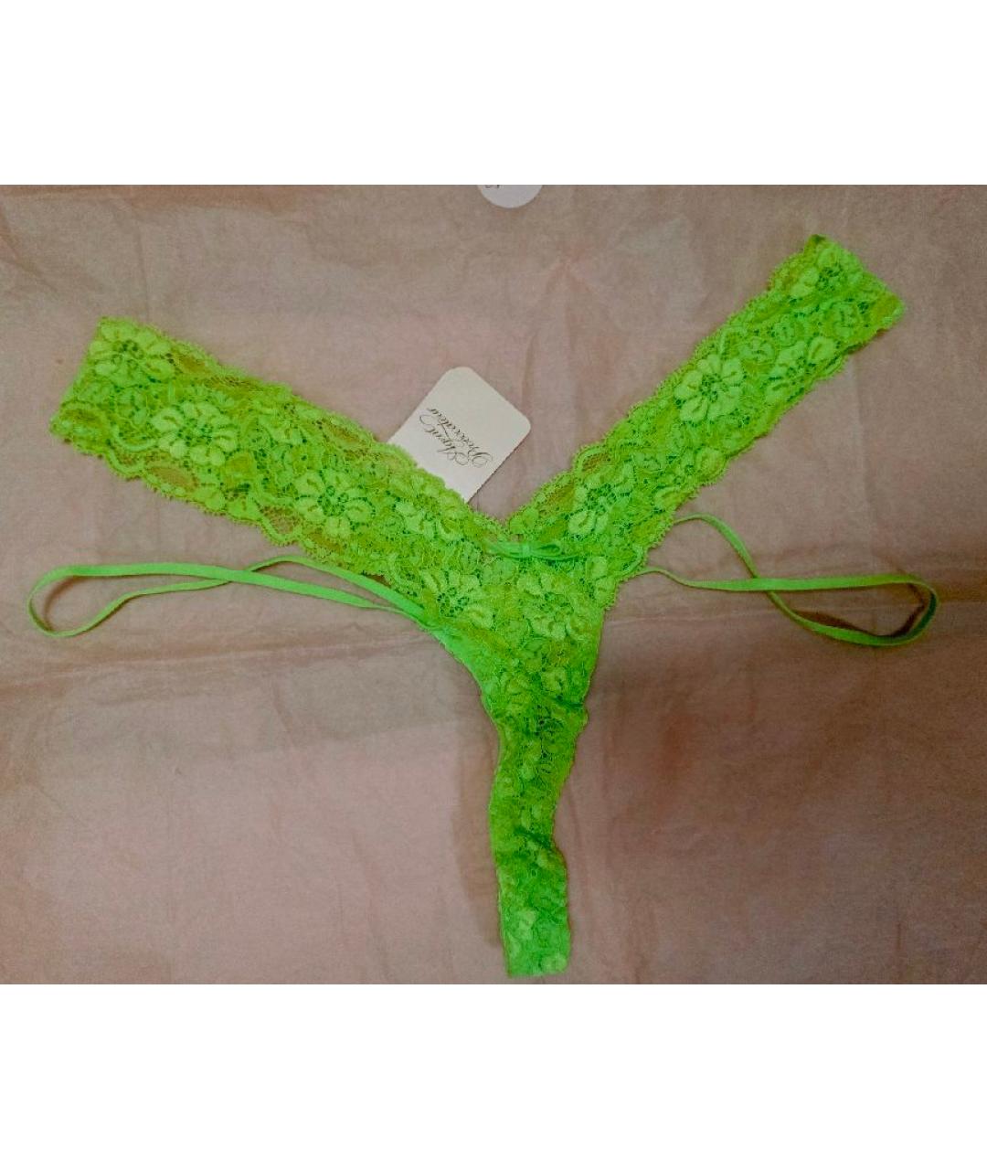 AGENT PROVOCATEUR Салатовые трусы, фото 2