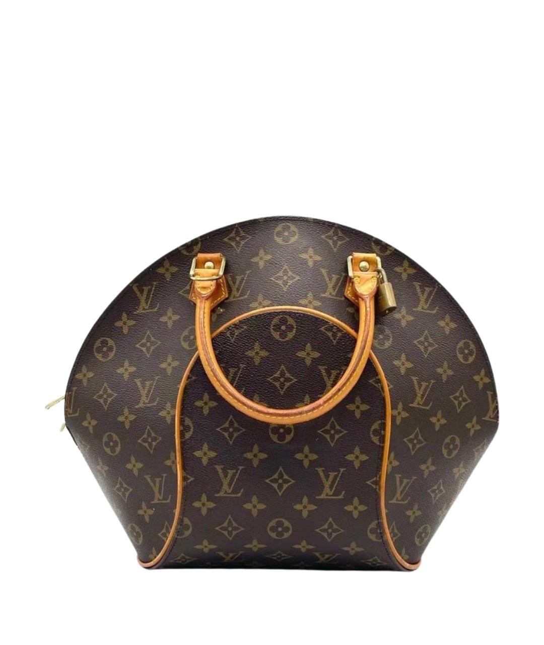 LOUIS VUITTON Коричневая сумка с короткими ручками, фото 1