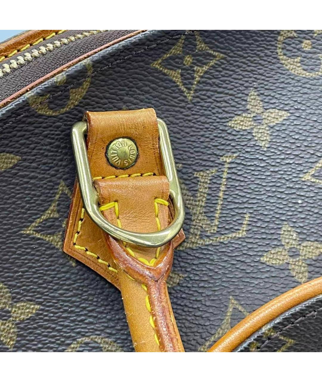 LOUIS VUITTON Коричневая сумка с короткими ручками, фото 6