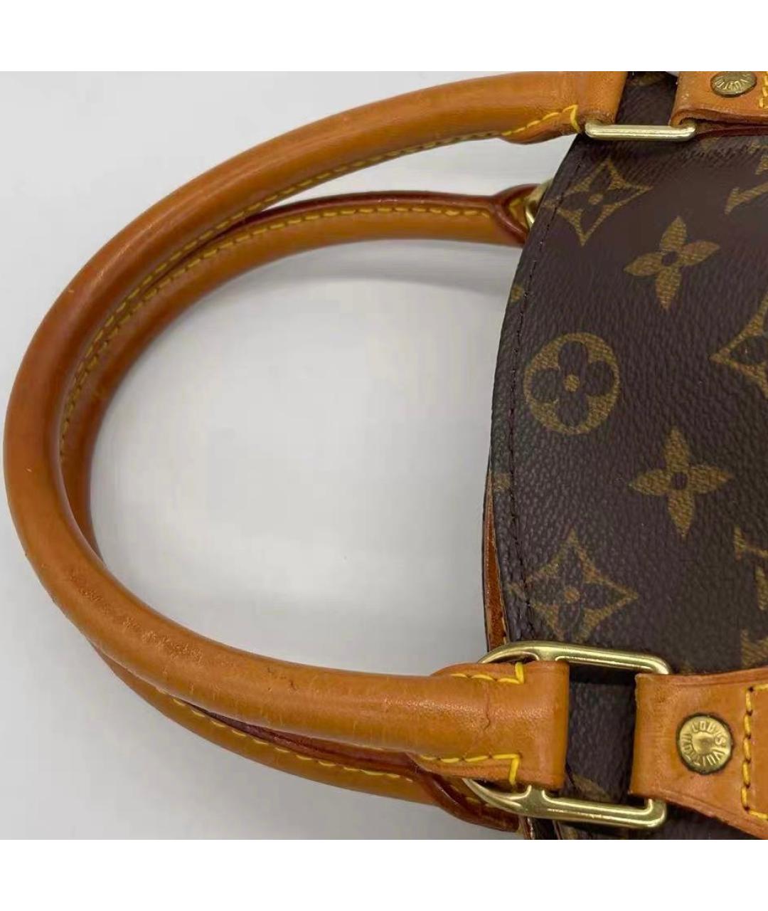 LOUIS VUITTON Коричневая сумка с короткими ручками, фото 5