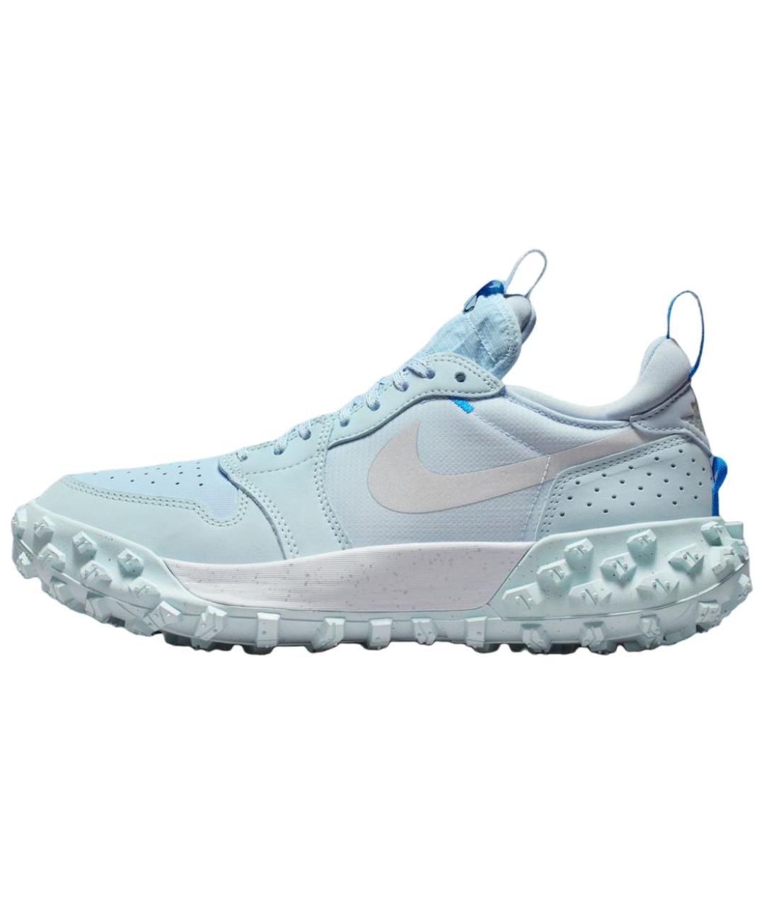 JORDAN Синие низкие кроссовки / кеды, фото 2