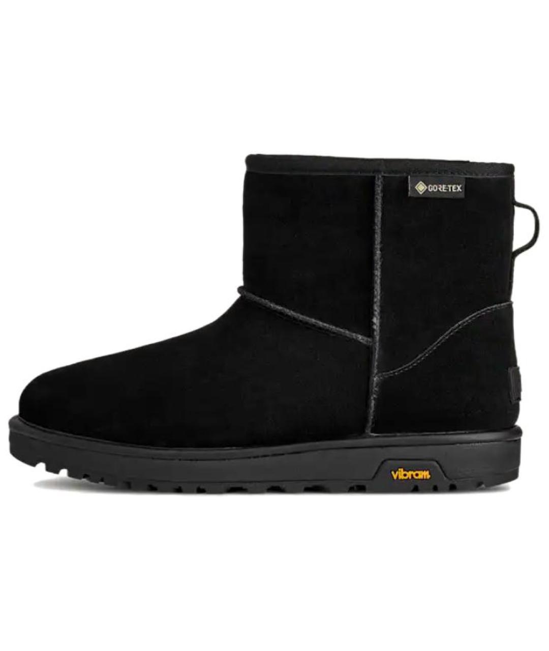 UGG AUSTRALIA Черные замшевые ботинки, фото 2