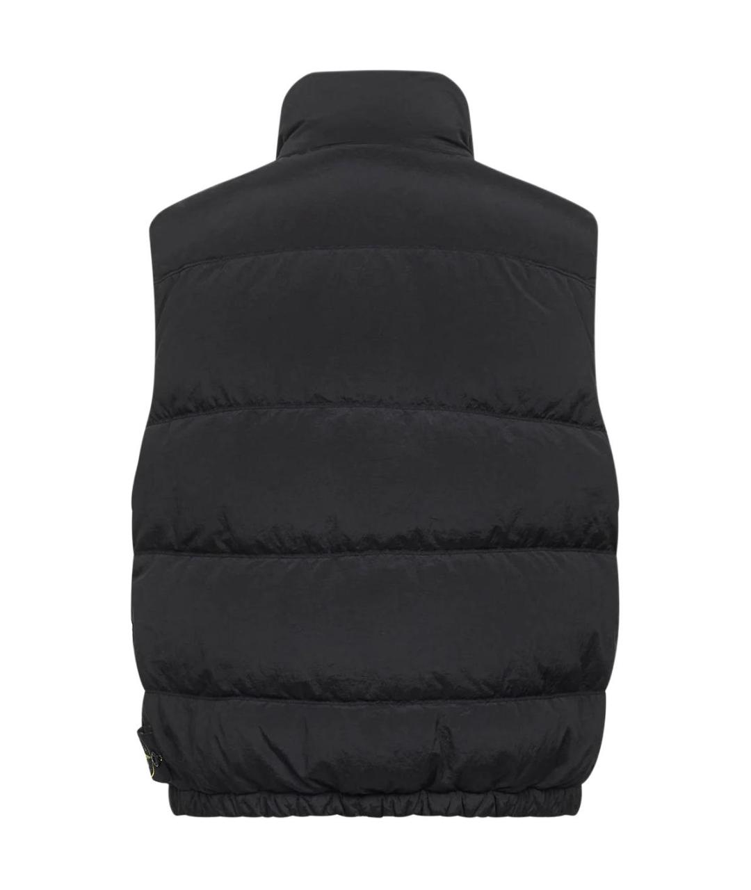 STONE ISLAND Черный жилет, фото 2