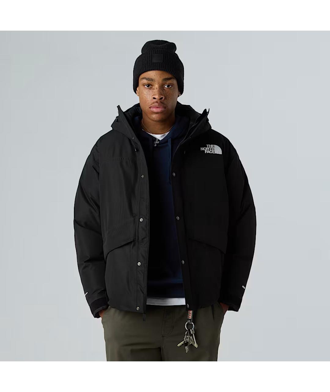 THE NORTH FACE Черная полиамидовая куртка, фото 4