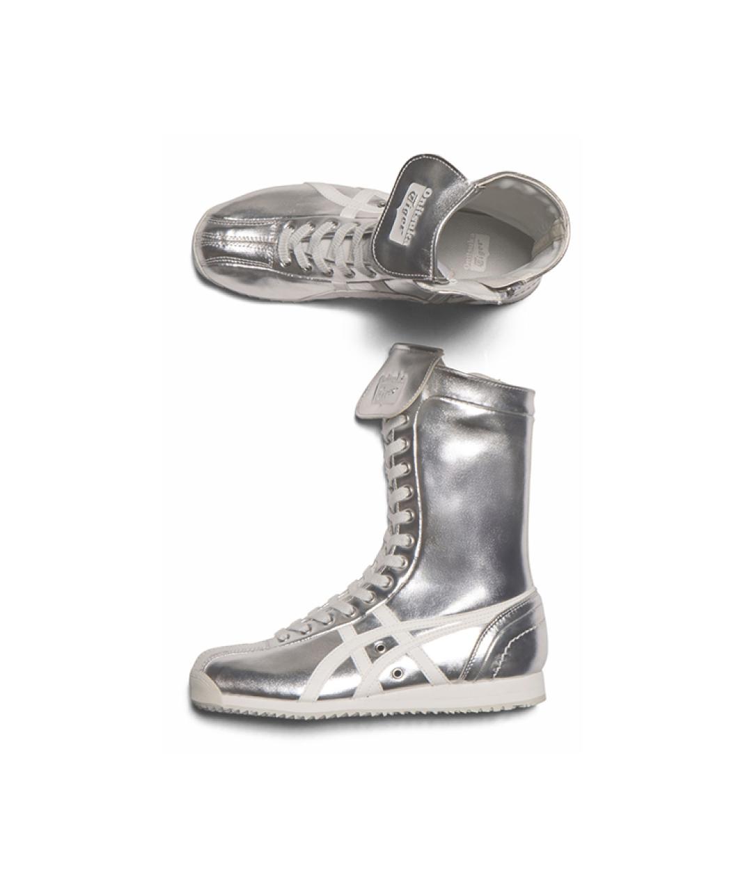 ONITSUKA TIGER Серебряные кеды, фото 5