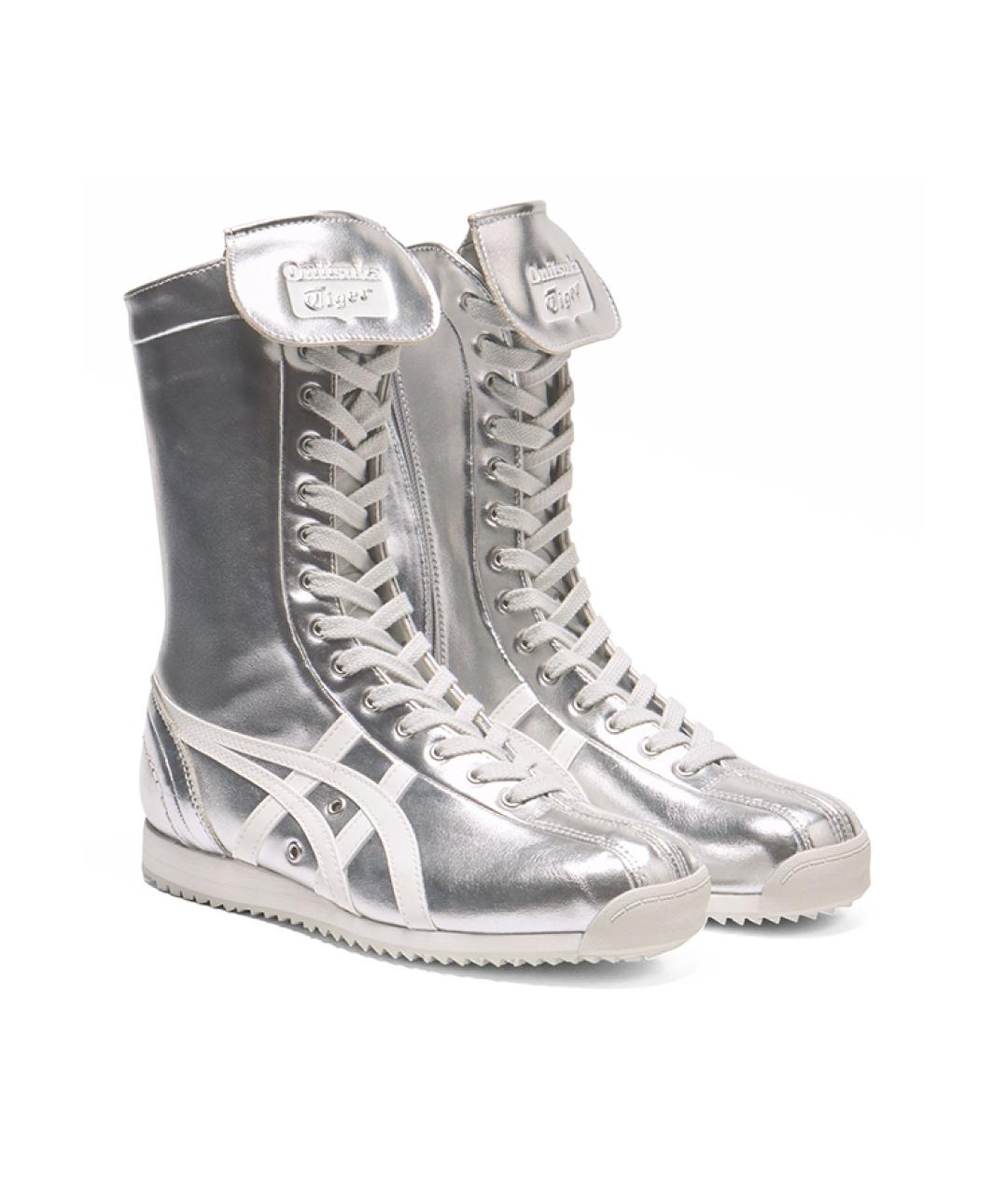 ONITSUKA TIGER Серебряные кеды, фото 3