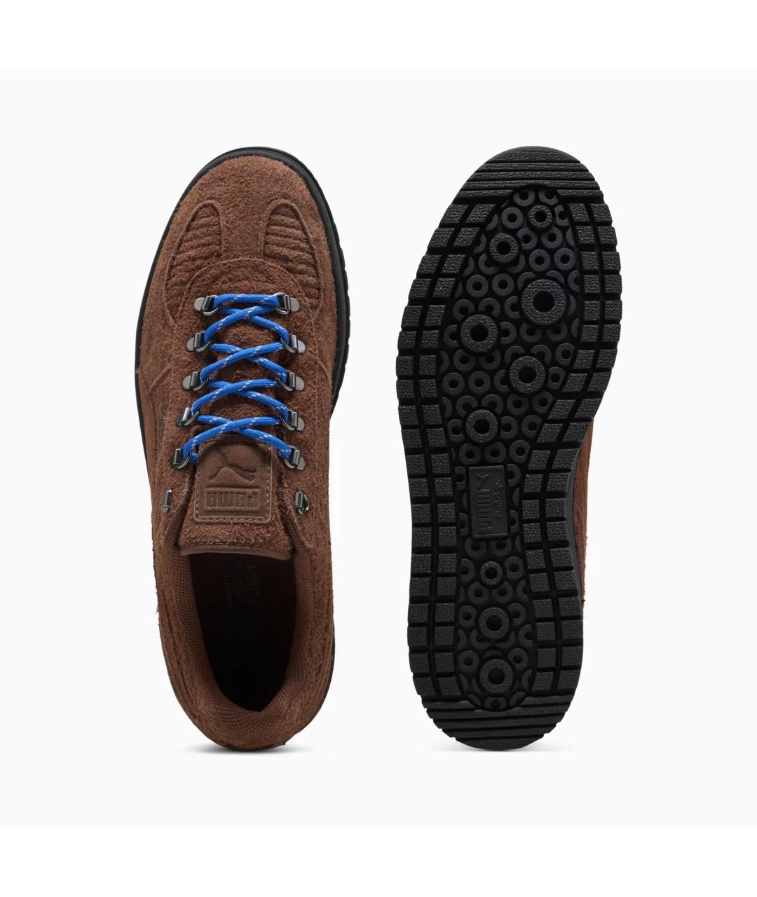 PUMA Коричневые кеды, фото 3