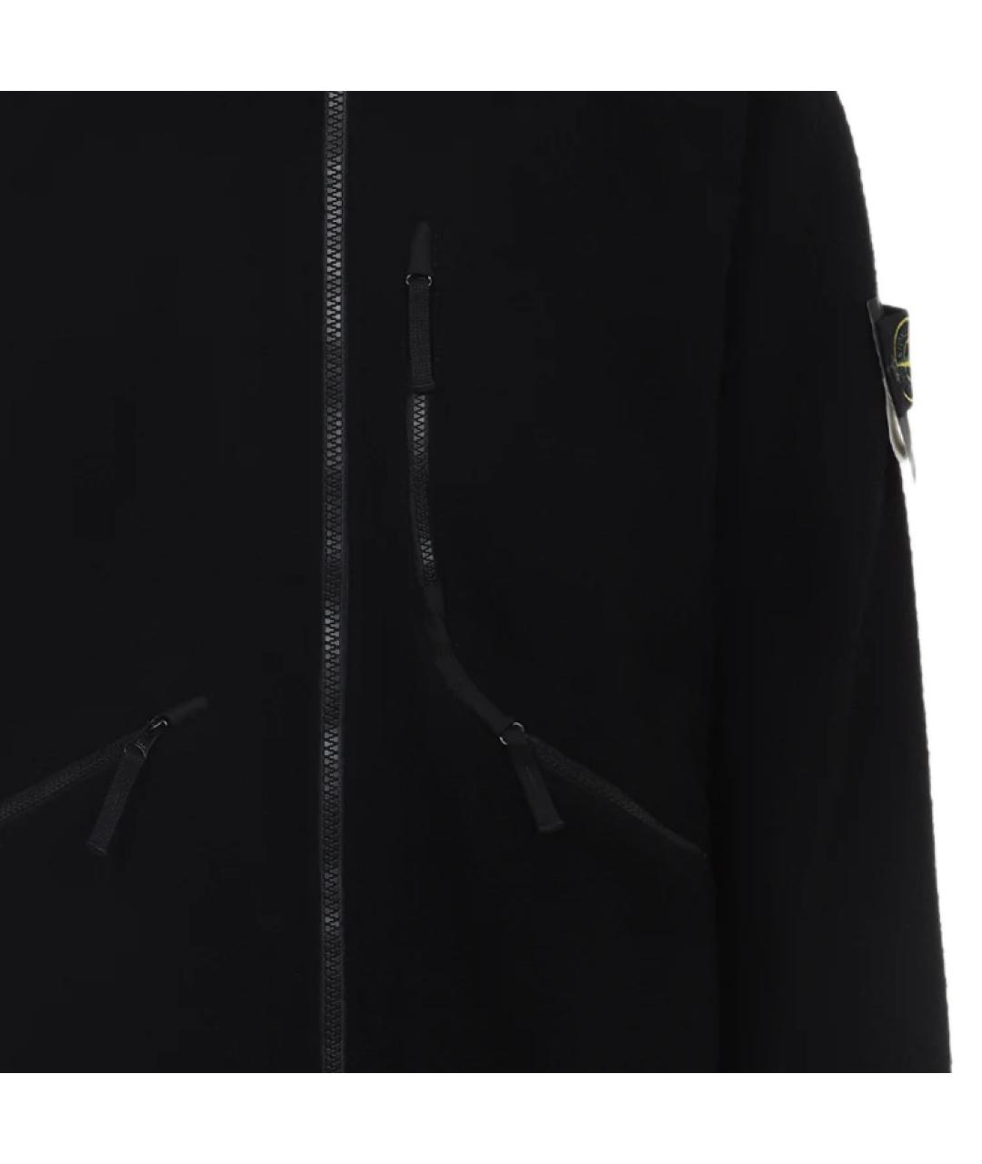 STONE ISLAND Черная куртка, фото 5