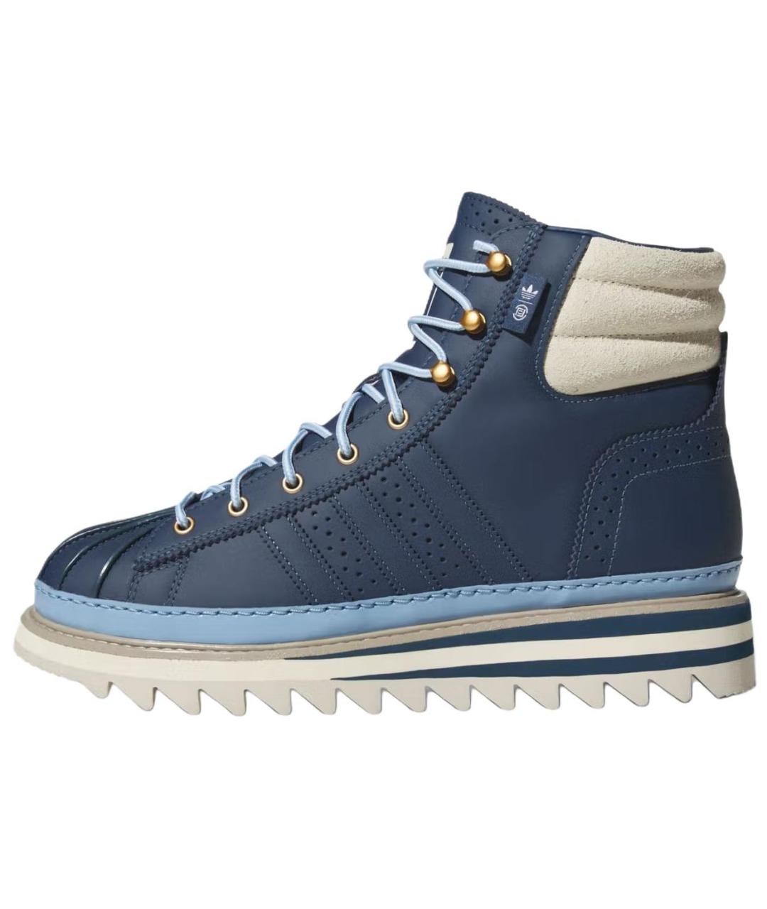 ADIDAS Синие ботинки, фото 2