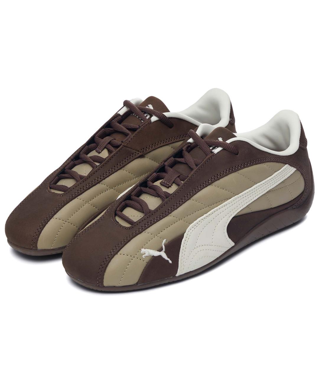 PUMA Коричневые кеды, фото 3