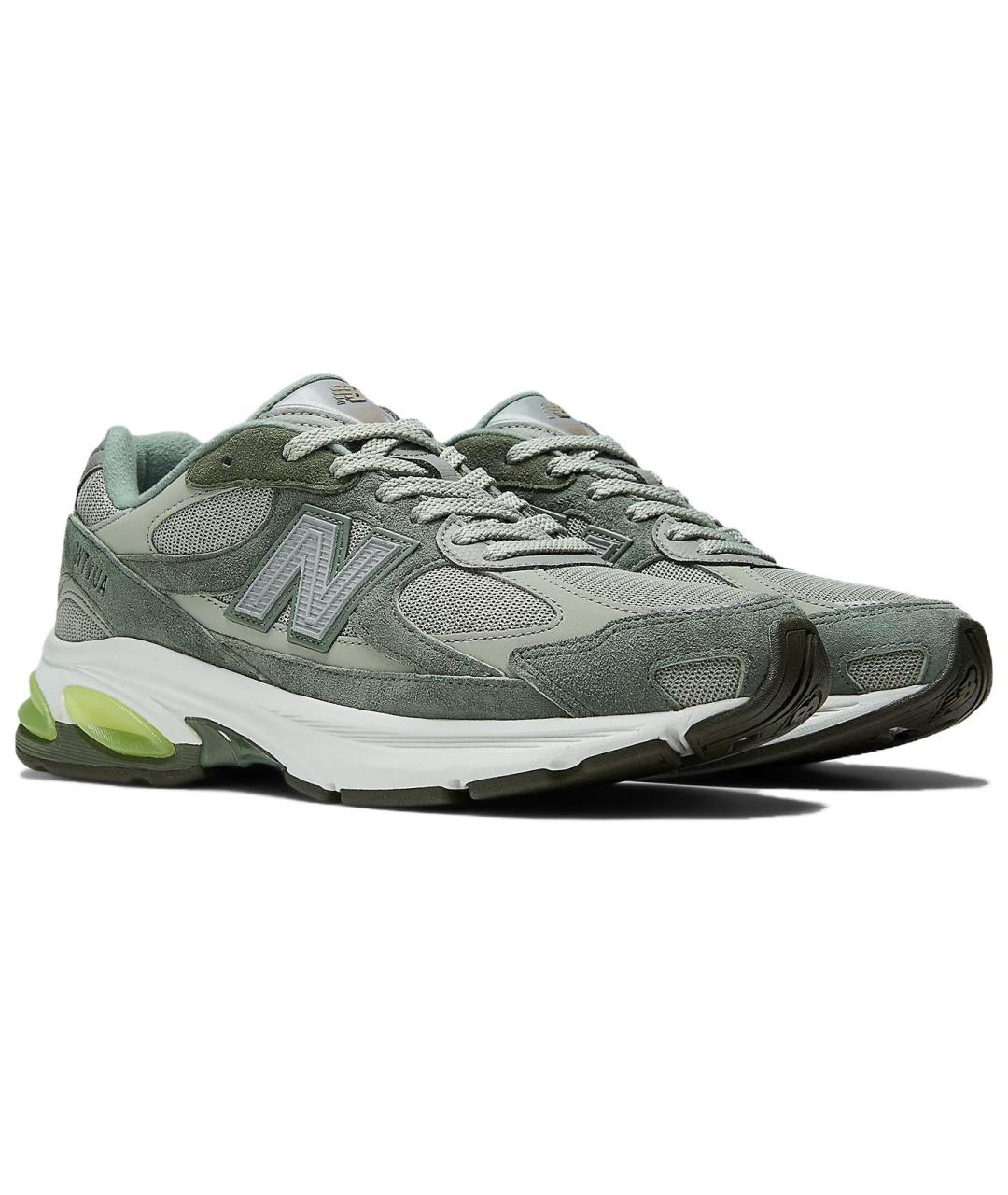 NEW BALANCE Зеленые кроссовки, фото 3
