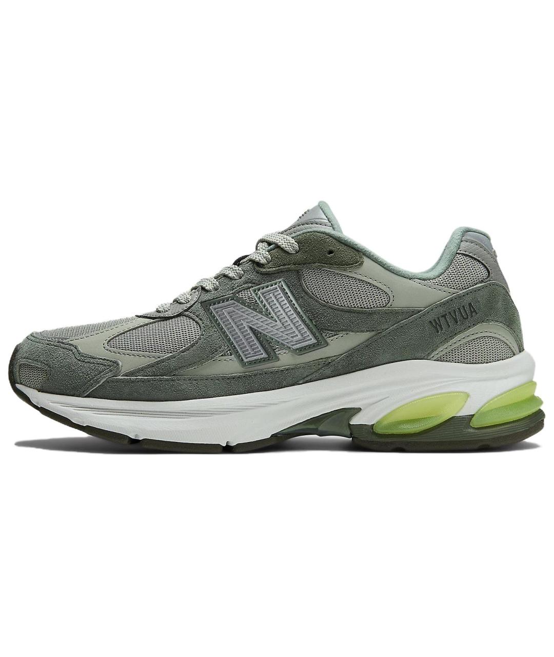 NEW BALANCE Зеленые кроссовки, фото 2