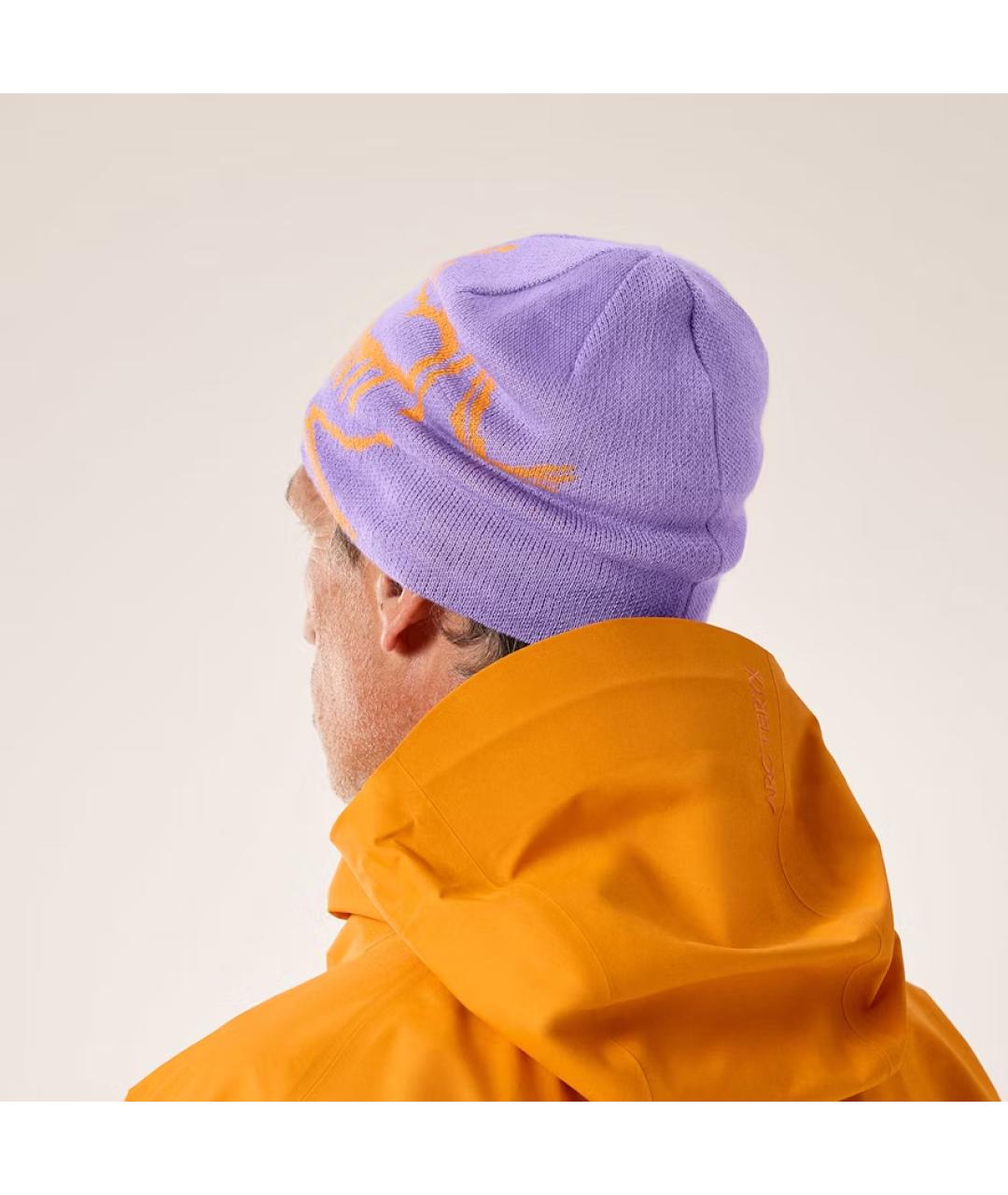 ARCTERYX Фиолетовая шапка, фото 3