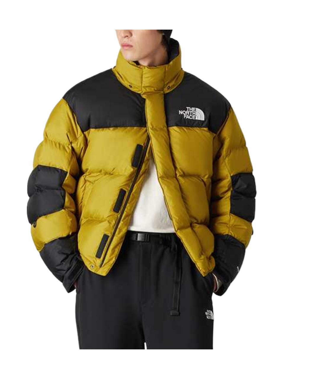 THE NORTH FACE Желтый пуховик, фото 5