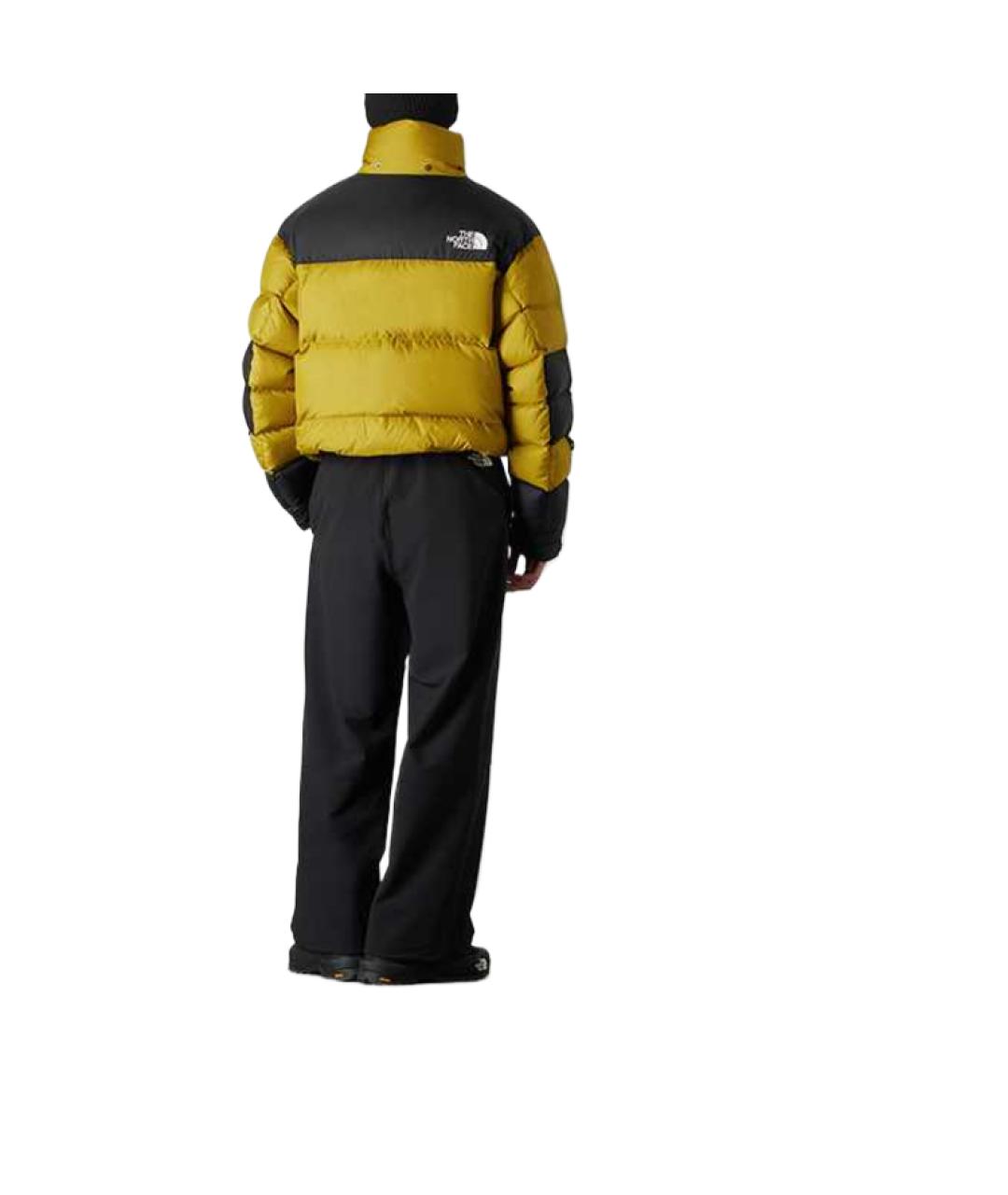 THE NORTH FACE Желтый пуховик, фото 3