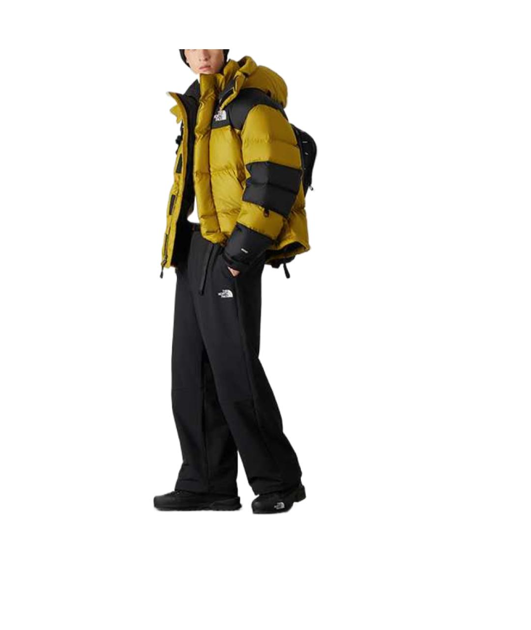 THE NORTH FACE Желтый пуховик, фото 4