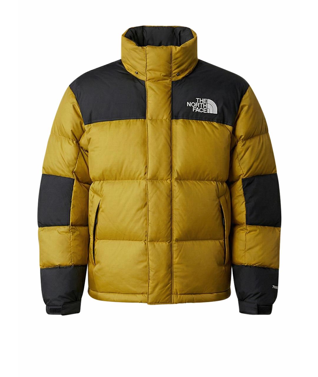 THE NORTH FACE Желтый пуховик, фото 1
