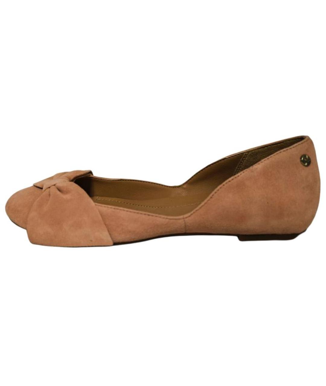 UGG AUSTRALIA Розовые балетки, фото 2