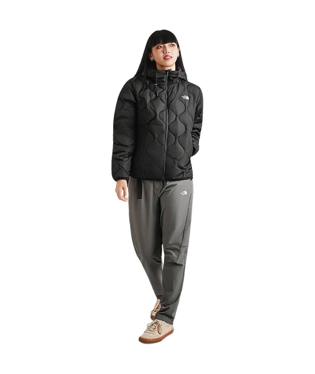 THE NORTH FACE Черная полиамидовая куртка, фото 3