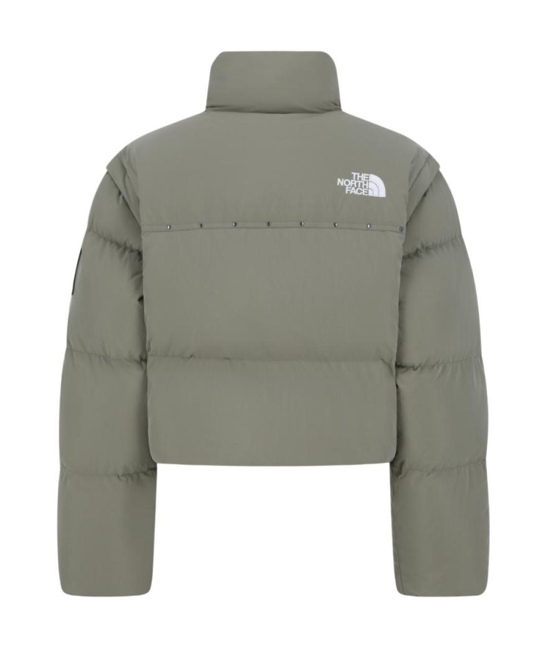 THE NORTH FACE Хаки полиамидовая куртка, фото 2