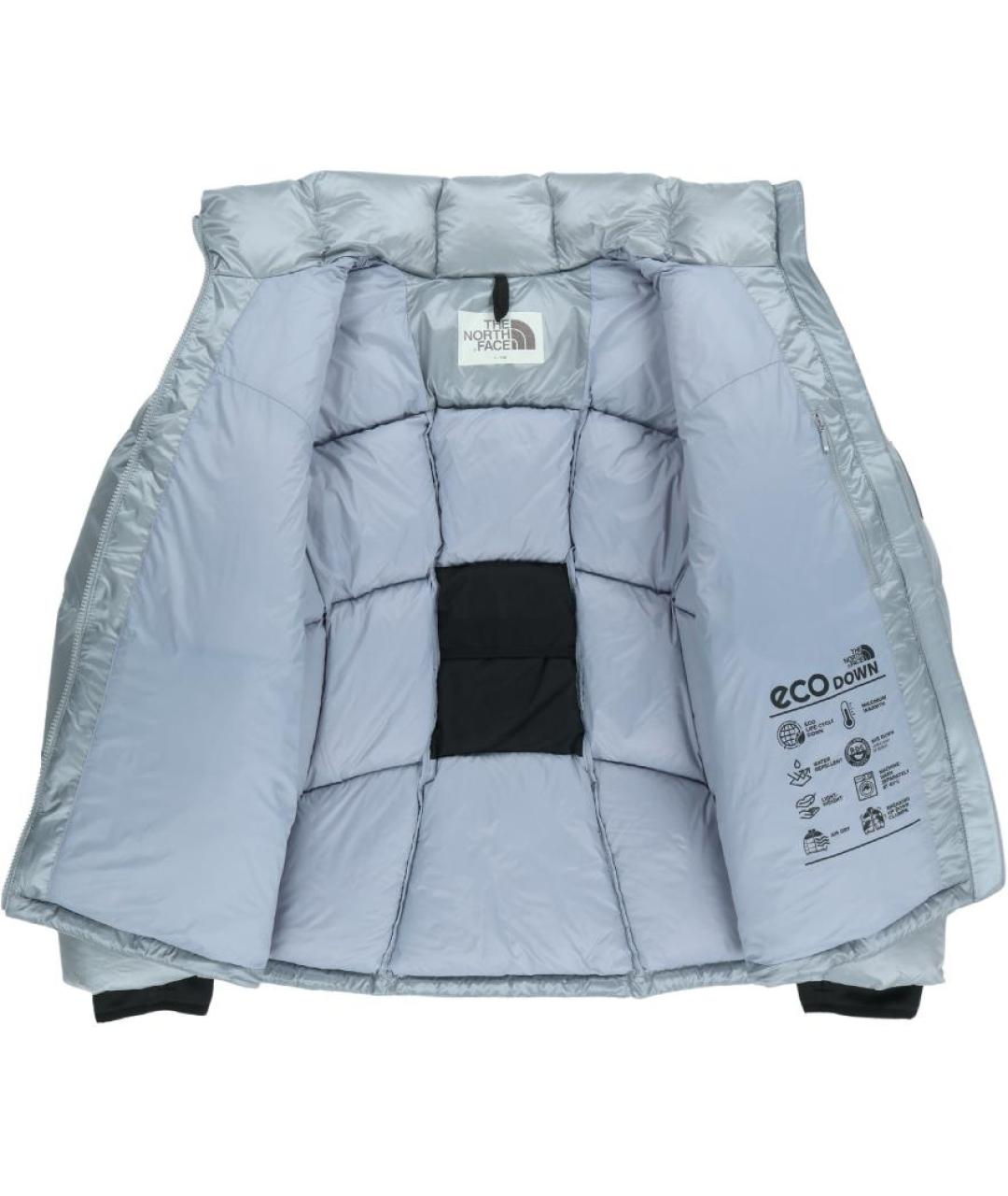 THE NORTH FACE Серебрянный пуховик, фото 3